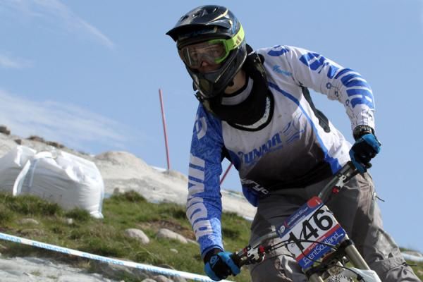 Žiga Pandur (Unior Tools Team) in action