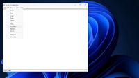 A screenshot from a video posted on the Dave's Garage YouTube channel, showing a recreation of the original Windows Notepad