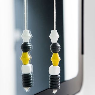 light pull design with yellow black and white colour