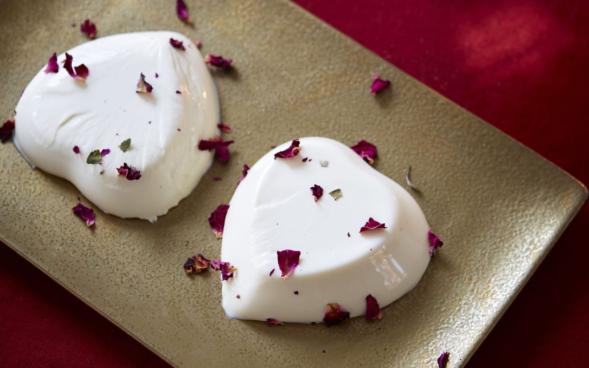Why this beautiful rose water panna cotta is a luxurious way to end a meal