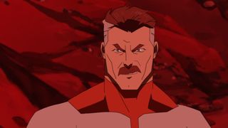 Screenshot from the Invincible animated series
