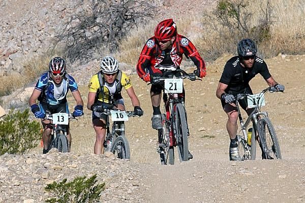 The chase group hammers together.