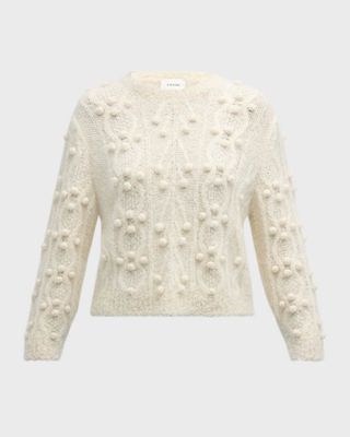 Popcorn Pullover Sweater