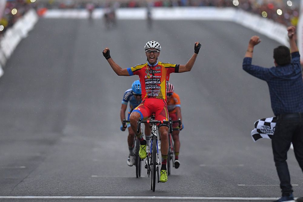 Germ&aacute;n Tivani (Agrupacion Virgen De Fatima) wins stage 6 at Vuelta a San Juan