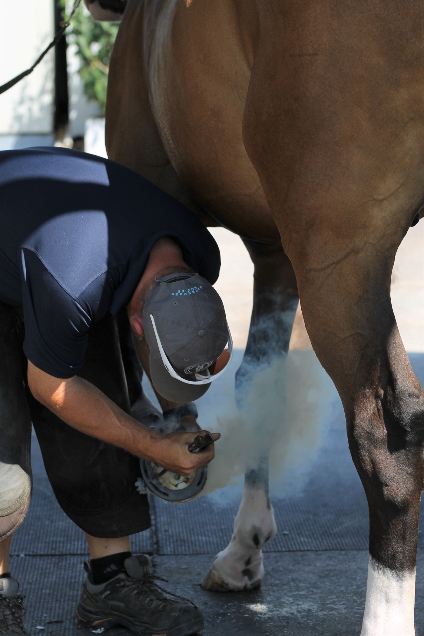 John Russell Winter Equestrian Festival Farrier