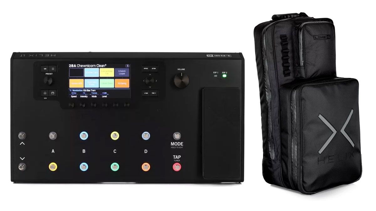 Buy a Line 6 Helix LT from Sweetwater and get a free backpack worth