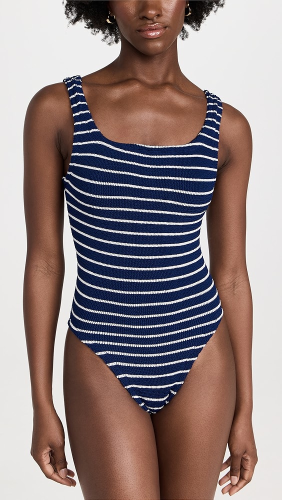 Hunza G Square Neck Swim One Piece