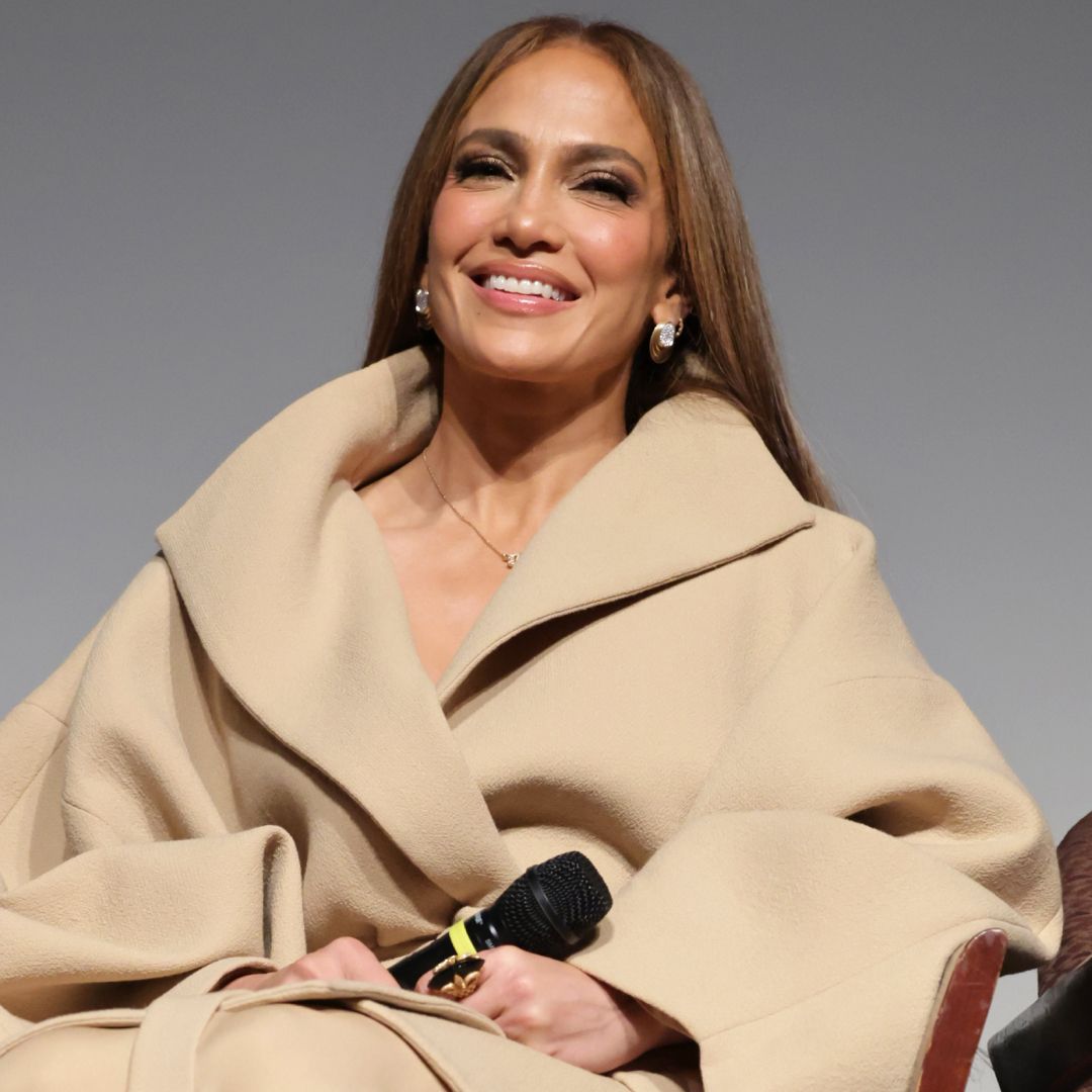 Jennifer Lopez shared a sneak peek at &#039;Kiss of the Spider Woman&#039; with her in a rust orange blazer
