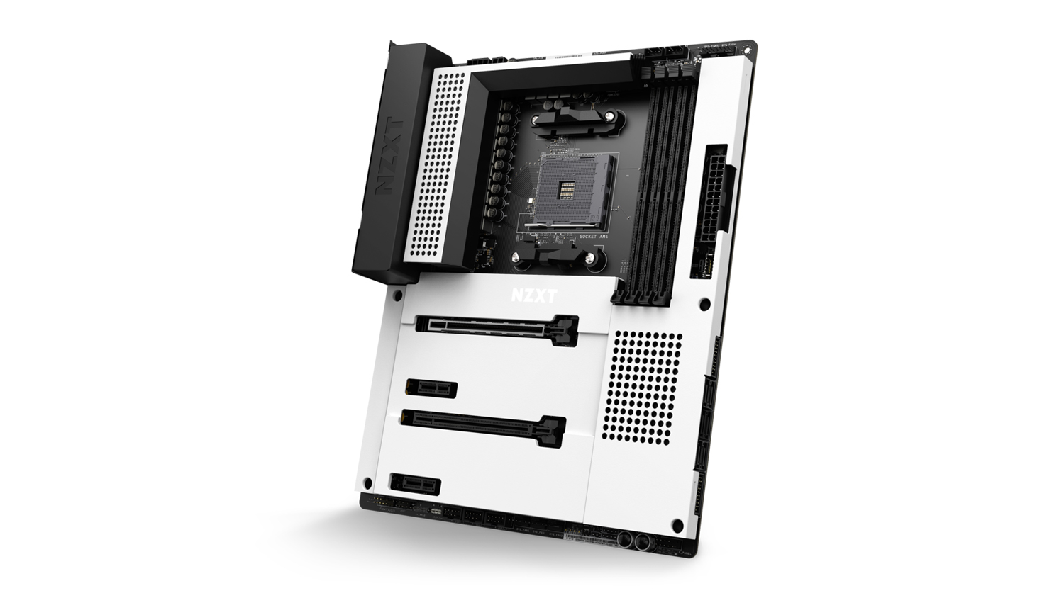 Le NZXT N7 B550 est un excellent choix si vous mettez à niveau votre processeur AMD Ryzen.