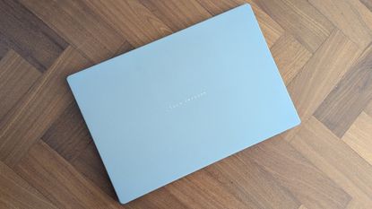 The Asus Zenbook A16 on a desk