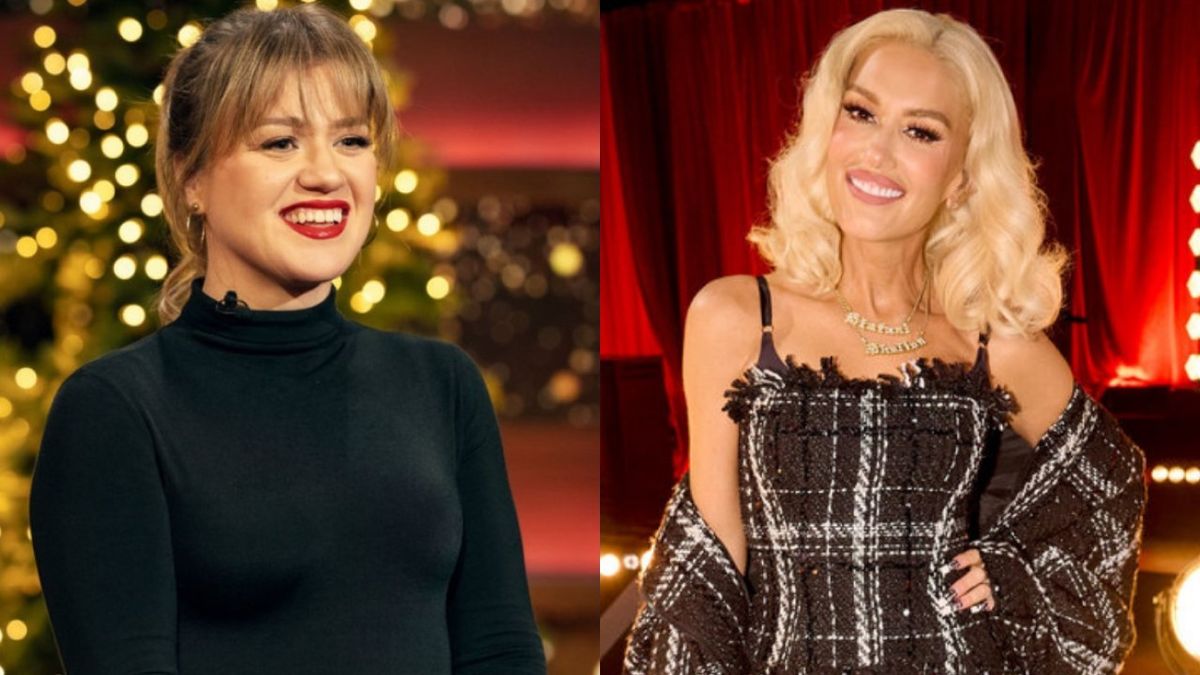 Kelly Clarkson on The Kelly Clarkson Show and Gwen Stefani on The Voice.