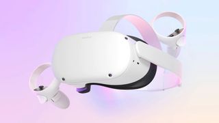 The Oculus Quest 2 headset
