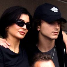 Kylie Jenner and Timothee Chalamet at the U.S. Open