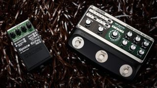 Boss RE-2 and RE-202 Space Echo pedals