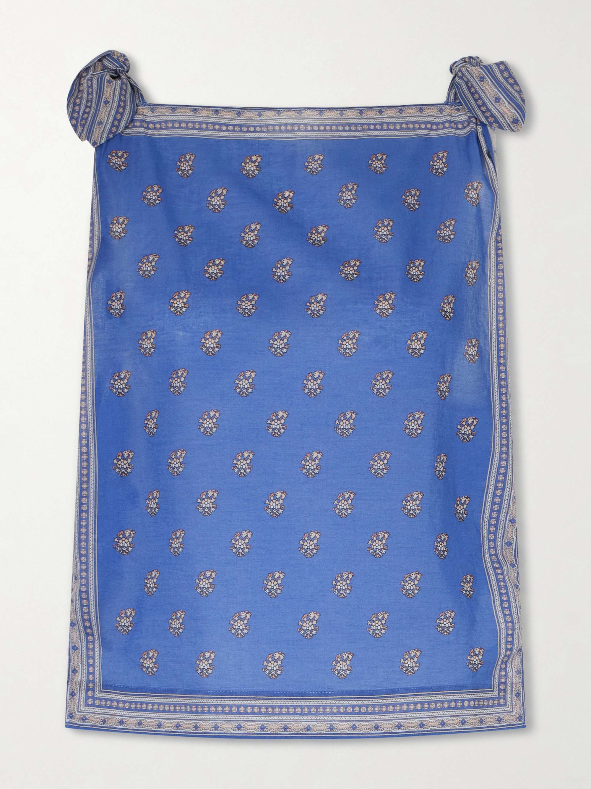 Amalia Floral-Print Cotton-Voile Top