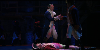 Anthony Ramos as John Laurens and Ariana DeBose as The Bullet