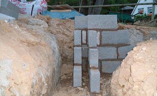 Trenchfill foundations for self build project