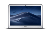 The Macbook Air (2017) is a powerful, pretty laptop with an Intel Core i5 processor, an integrated Intel HD Graphics 6000 card, 8 GB RAM and a 128 GB SSD. It also has a comfortable keyboard and plenty of ports.