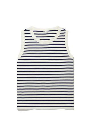 Kule white and blue Tank on white background