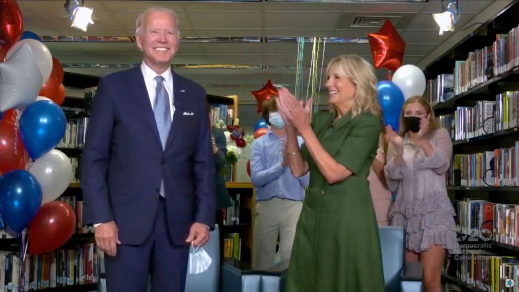 Joe and Jill Biden.