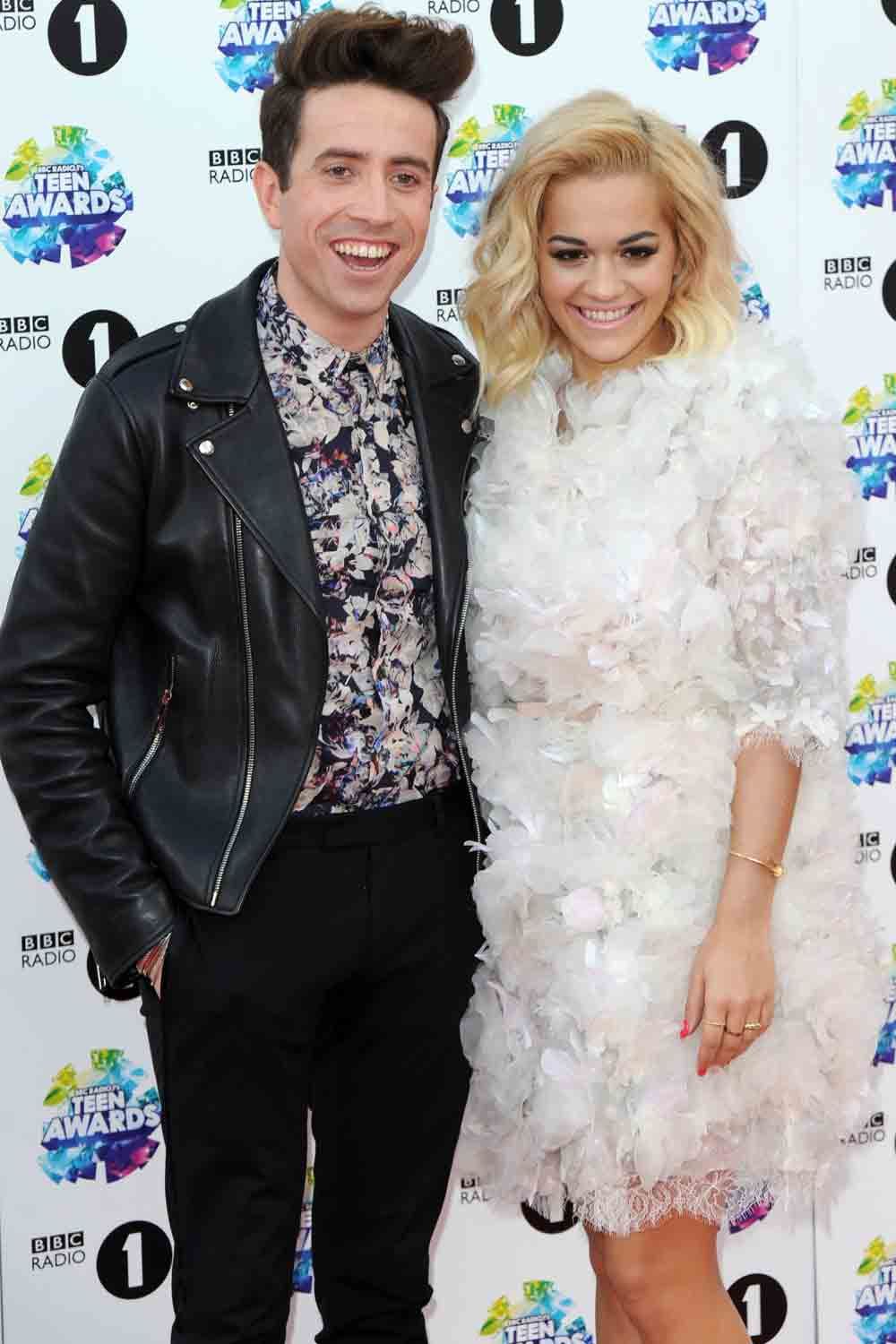 Rita Ora and Nick Grimshaw