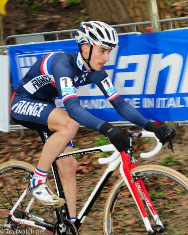 Julian Alaphilippe (France) riding in the top 15