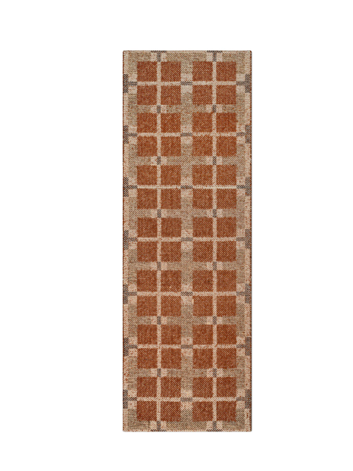 Ilford Windowpane Kitchen Runner, 2' x 6'