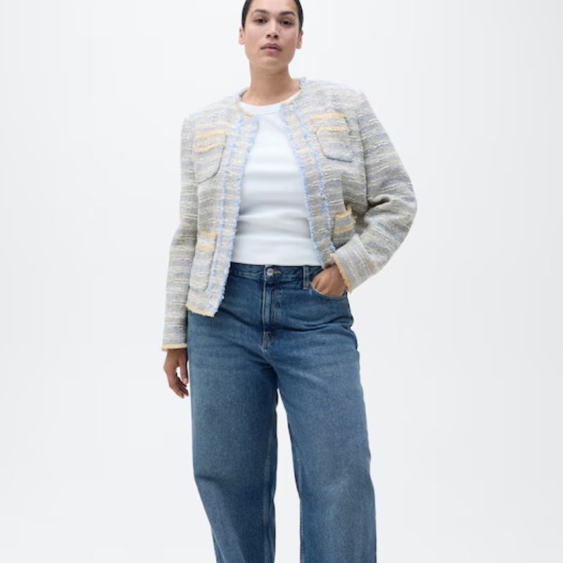 Mango boucle jacket
