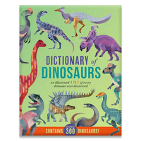 Dictionary of Dinosaurs: An Illustrated A to Z of Every Dinosaur Ever Discovered — $12.00 on Amazon