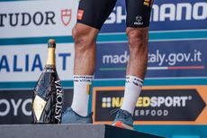 Primož Roglič's legs at the 2023 Tirreno-Adriatico