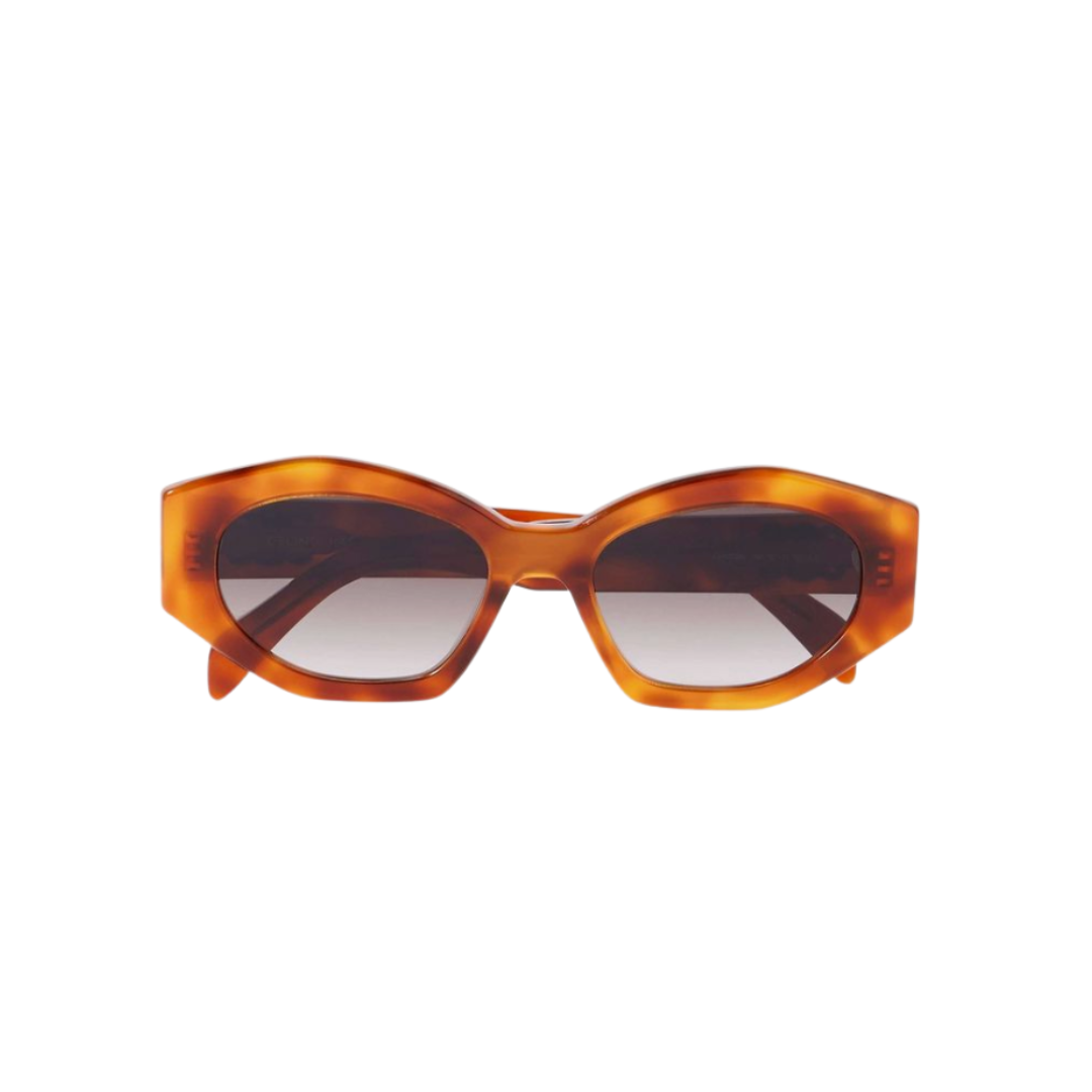 CELINE EYEWEAR, Triomphe Cat-Eye Acetate Sunglasses