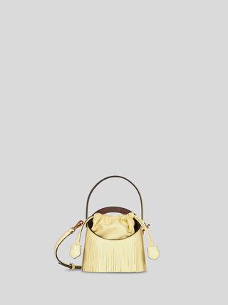 Small Saturno Bag With Fringing