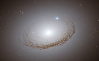 The galaxy NGC 7049 captured by the Hubble Space Telescope