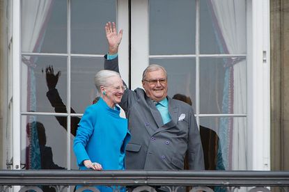 Queen Margrethe and Prince Henrik.