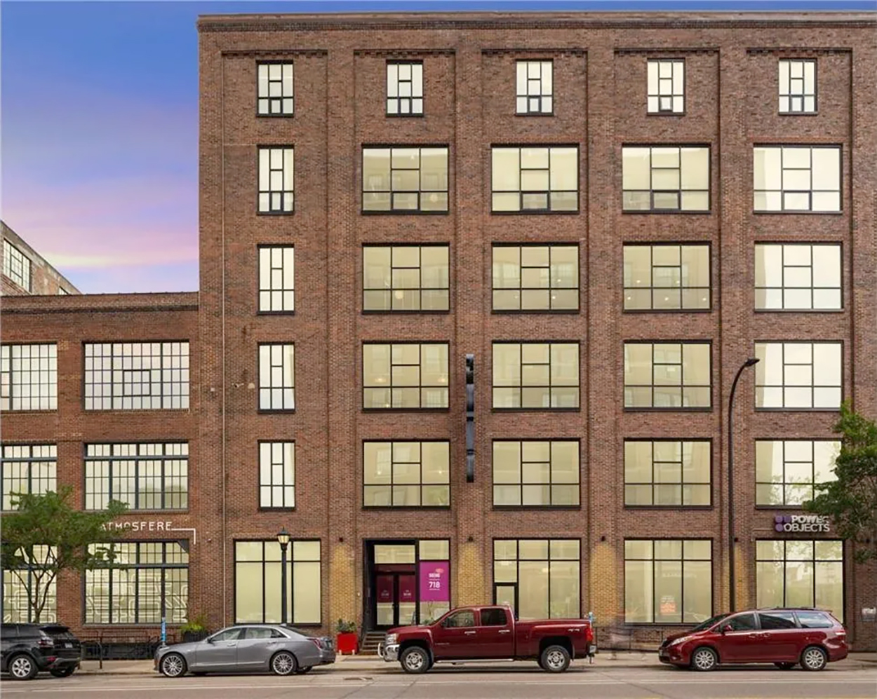 Minneapolis loft building exterior