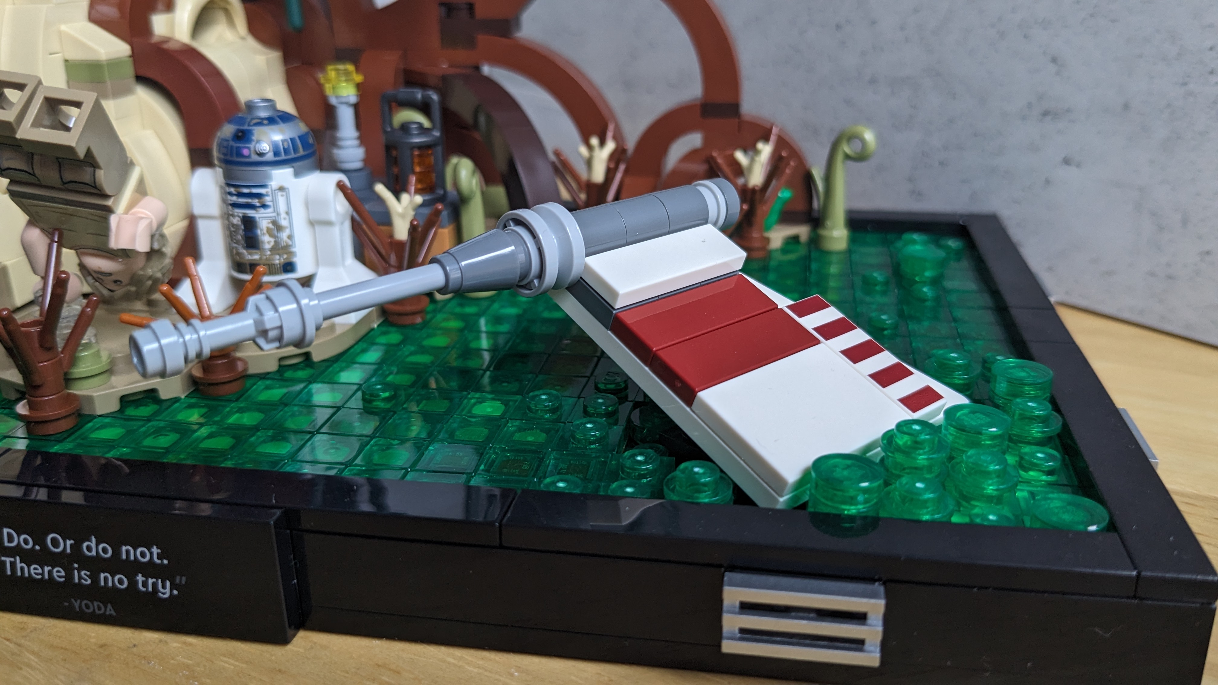 Lego Star Wars Dagobah Jedi Training Diorama