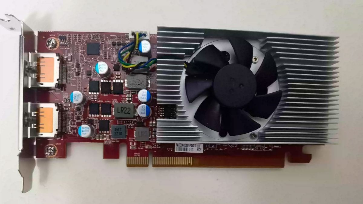 Low-End AMD RX 6300 Surfaces on Second-Hand Market