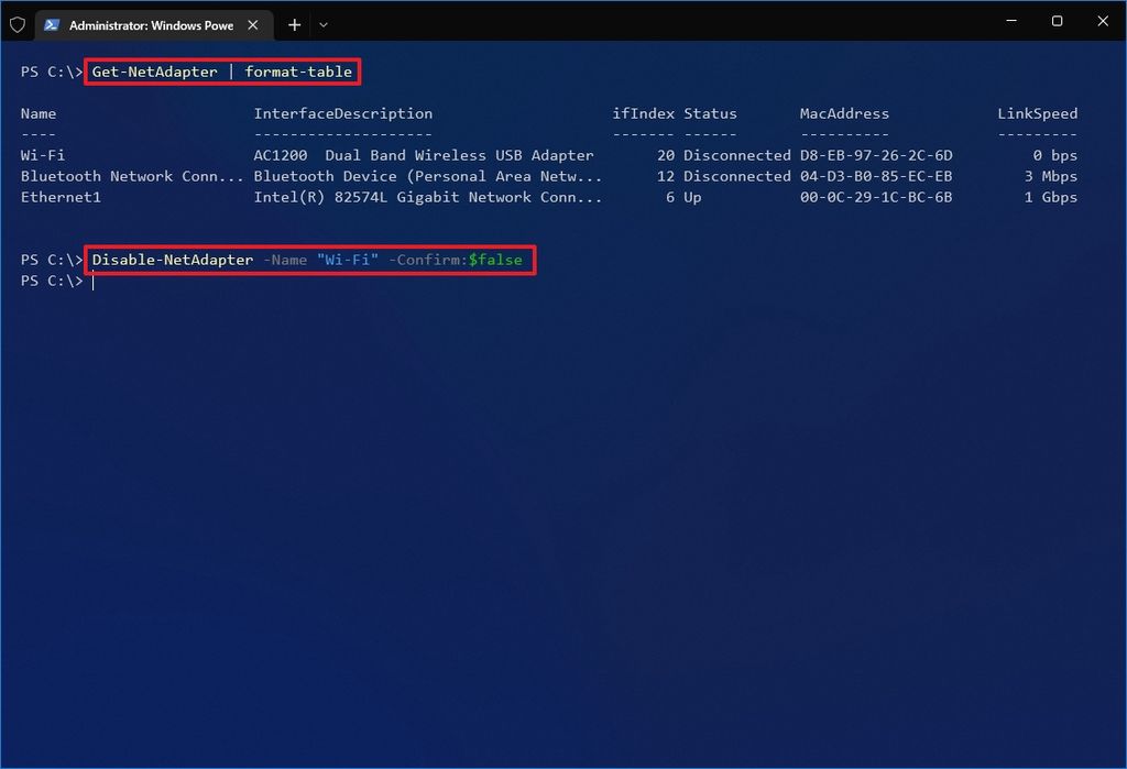 How to enable or disable Wi-Fi and Ethernet network adapters on Windows ...