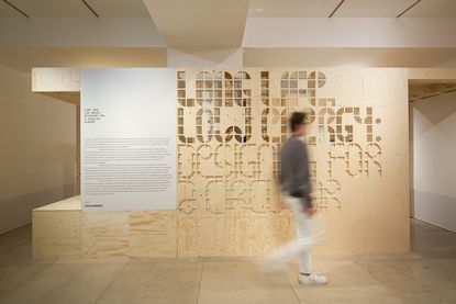 entrance to the RIBA&#039;s Long Life, Low Energy exhibition 