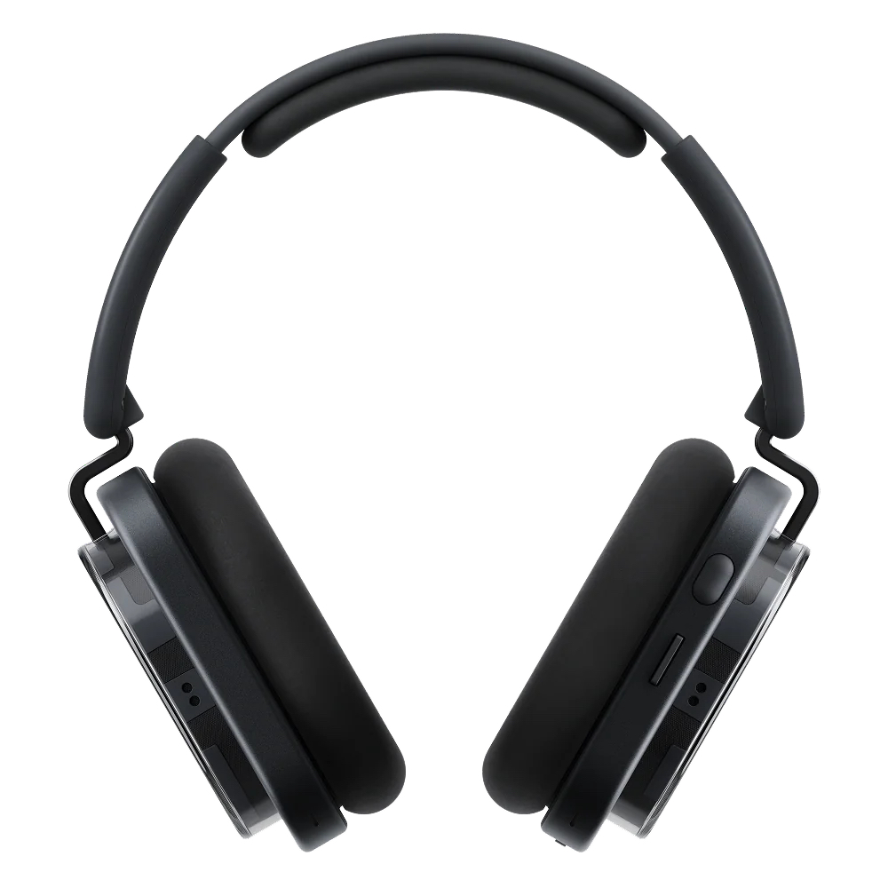 The Nothing Headphone 1 in a black product render.
