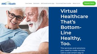 Website screenshot for AMC Health