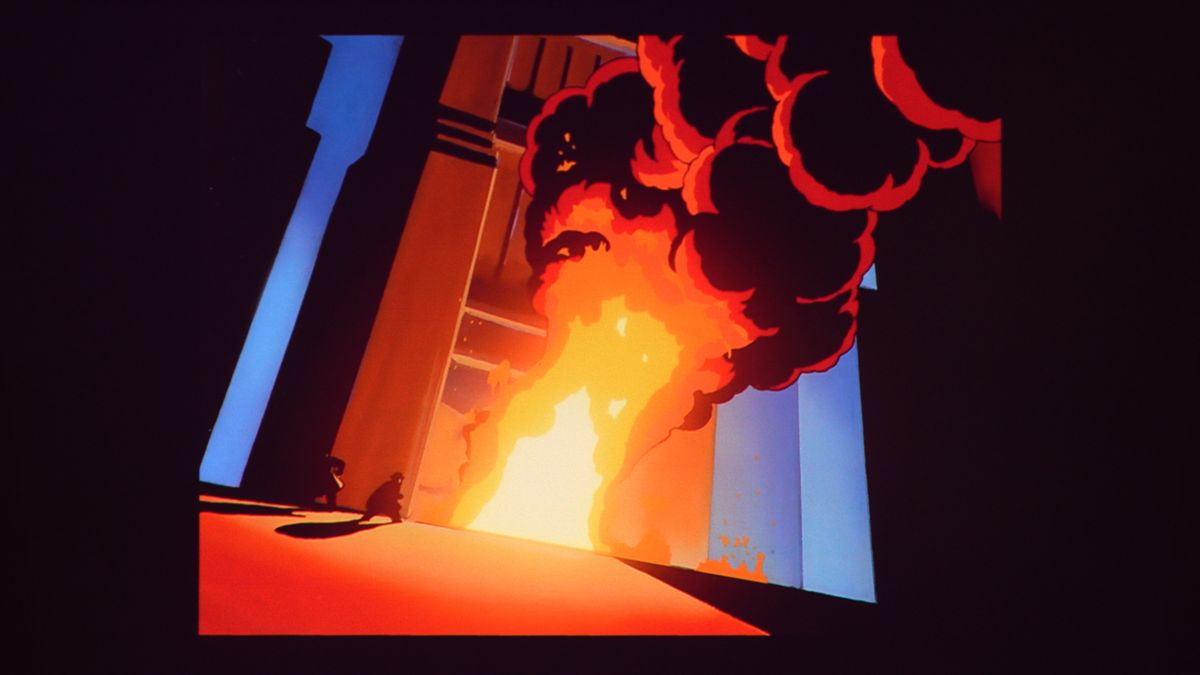 XGIMI MoGo 4 Laser - Batman Animated Series in Dark Room