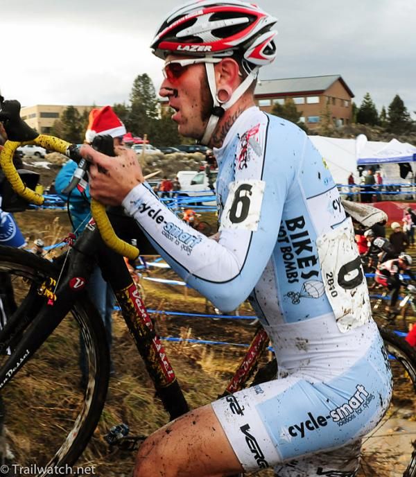 Adam Myerson (Cycle-Smart) looked good early but faded a bit.