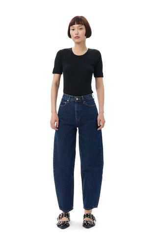 Dark Blue Stary Jeans