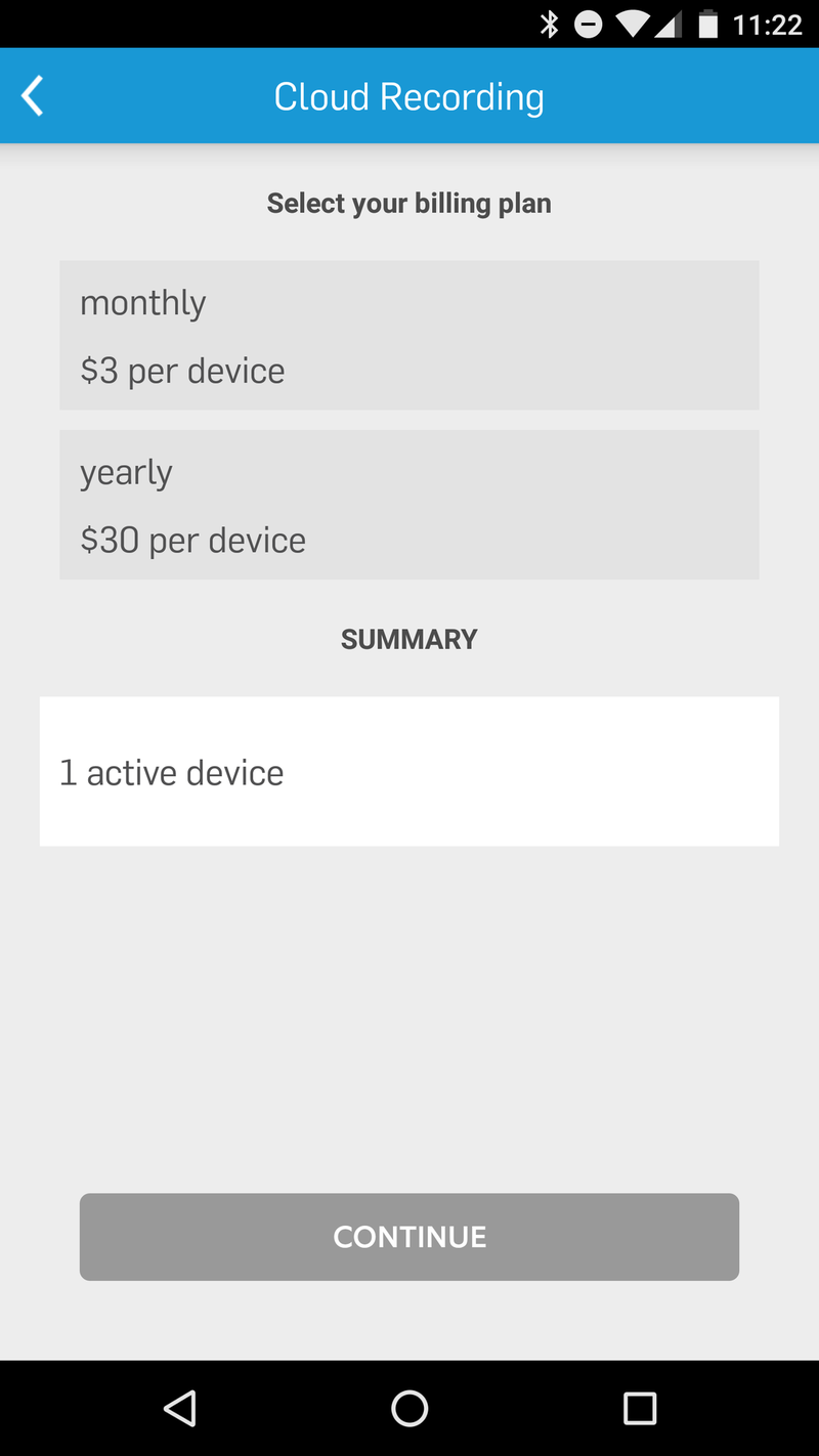 Ring app setup