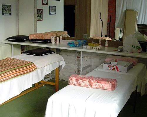 The massage room