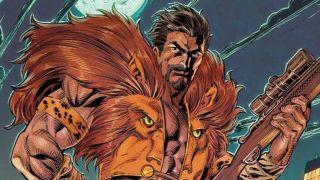 Spider-Man villain Kraven the Hunter from Marvel Comics