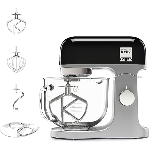 Kenwood Kmx754bk Stand Mixer 5l Capacity 1000w Motor Black