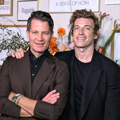 Nate Berkus and Jeremiah Brent standing together