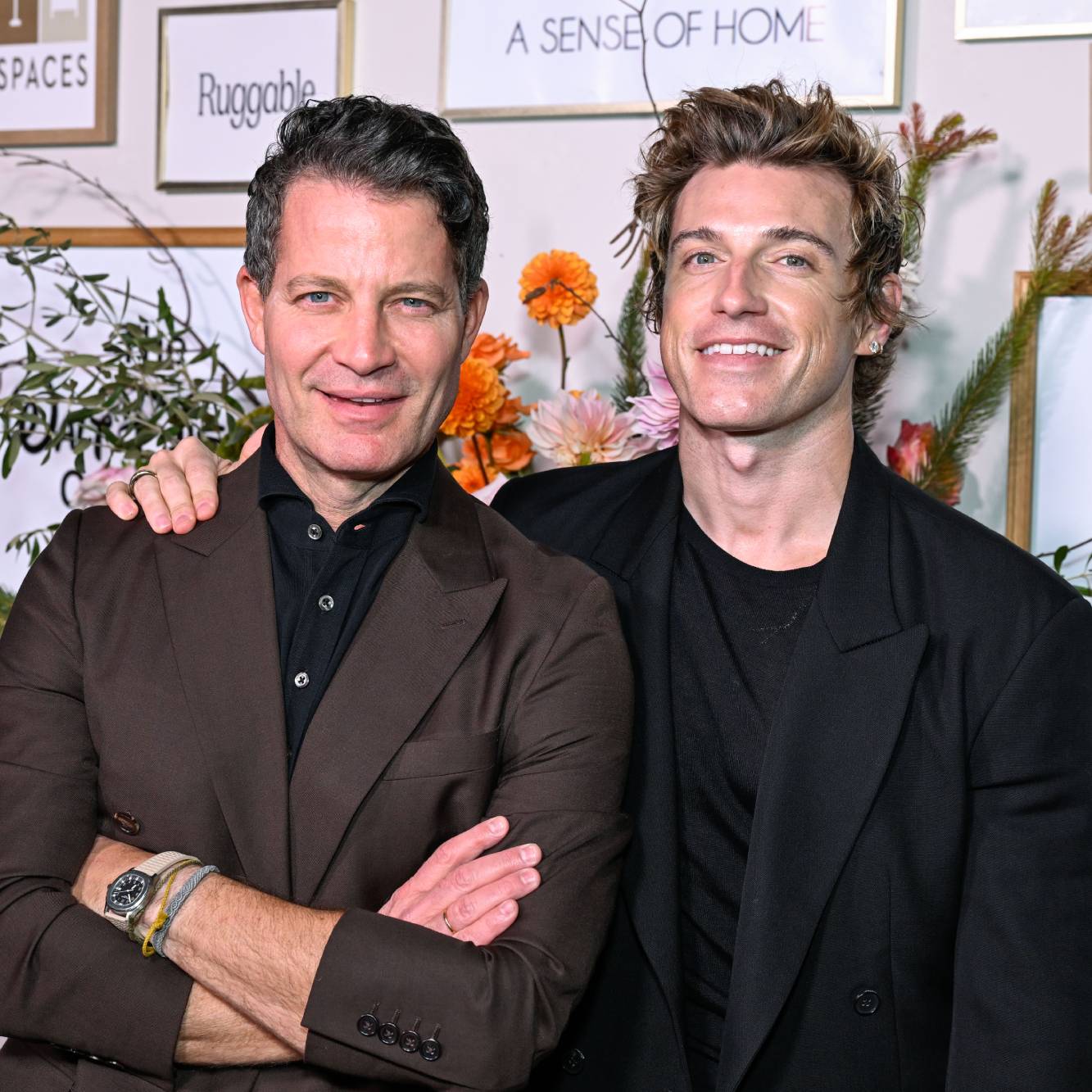 Nate Berkus and Jeremiah Brent standing together
